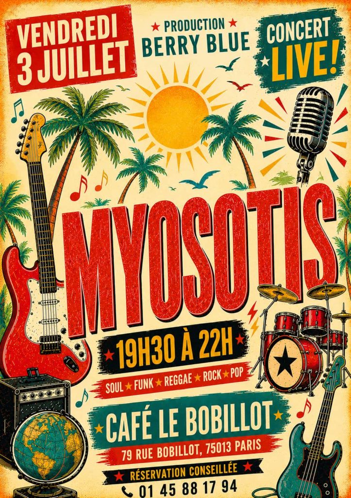 affiche concert